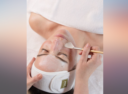 Woman Receiving Facial