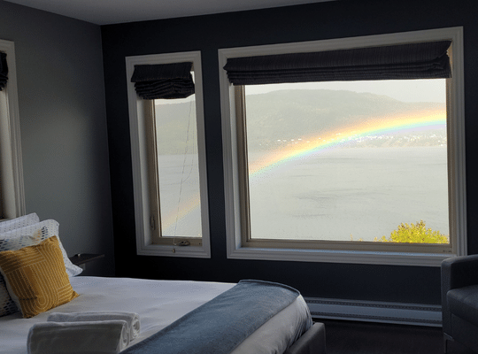 Coastal Lookout Suites rainbow view