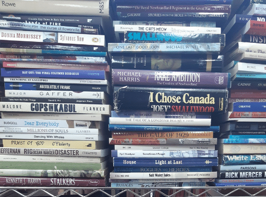 Large selection of Newfoundland Books Elaines Books