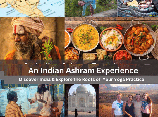 Shakti Yoga Retreat An Indian Ashram Experience 2025 Collage